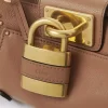 Small Paddington chain bag in grained leather