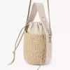 Small Woody basket in natural fibers