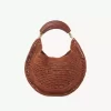 Summer Banana hobo bag in raffia