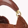Summer Banana hobo bag in raffia