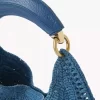 Summer Banana hobo bag in raffia