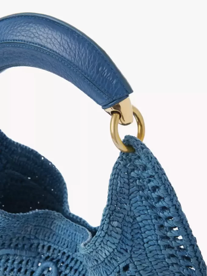 Summer Banana hobo bag in raffia
