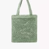 Summer Banana tote bag in raffia