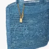 Summer Banana tote bag in raffia
