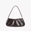 The 99 shoulder bag in croco-effect leather