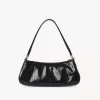 The 99 shoulder bag in croco-effect leather