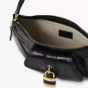 The 99 shoulder bag in croco-effect leather