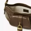 The 99 shoulder bag in grained leather