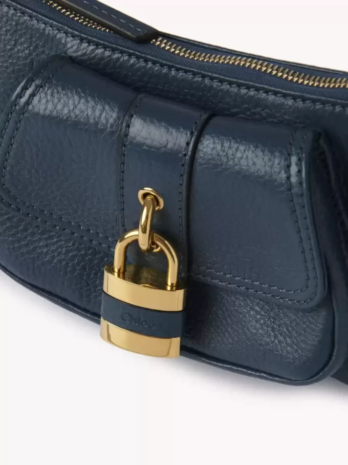 The 99 shoulder bag in grained leather