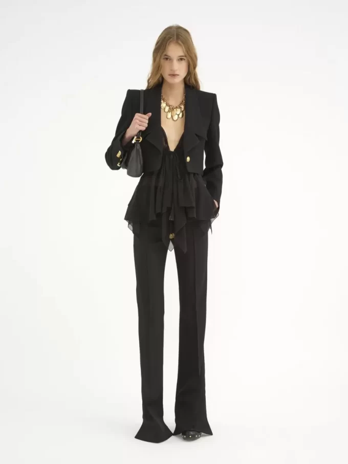 The 99 shoulder bag in grained leather