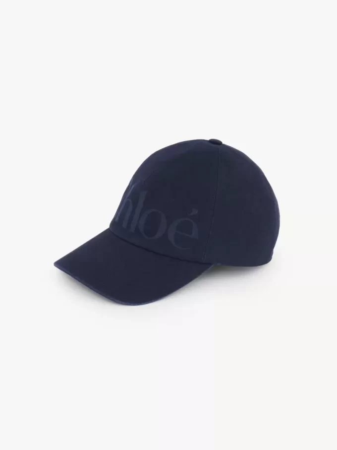 The Chloé Essentials cap in washed cotton