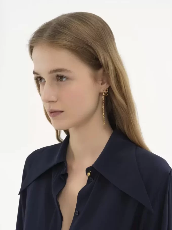 The Chloé Iconic dangling earrings
