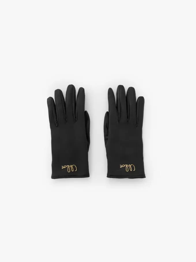 The Chloé Iconic gloves in leather