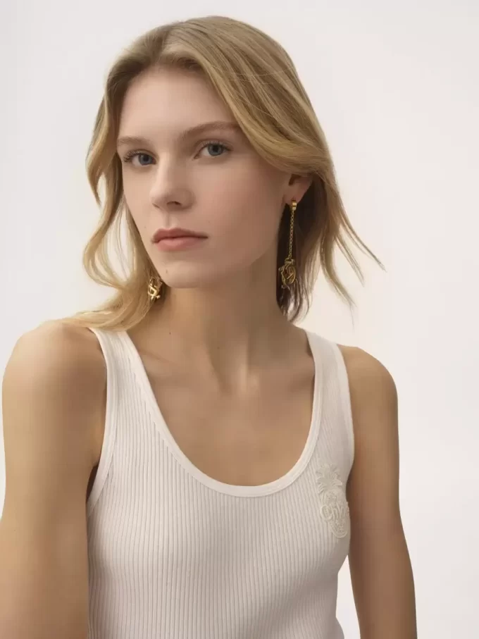 The Chloé Letters earrings