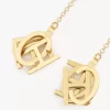 The Chloé Letters earrings