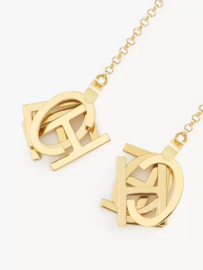 The Chloé Letters earrings