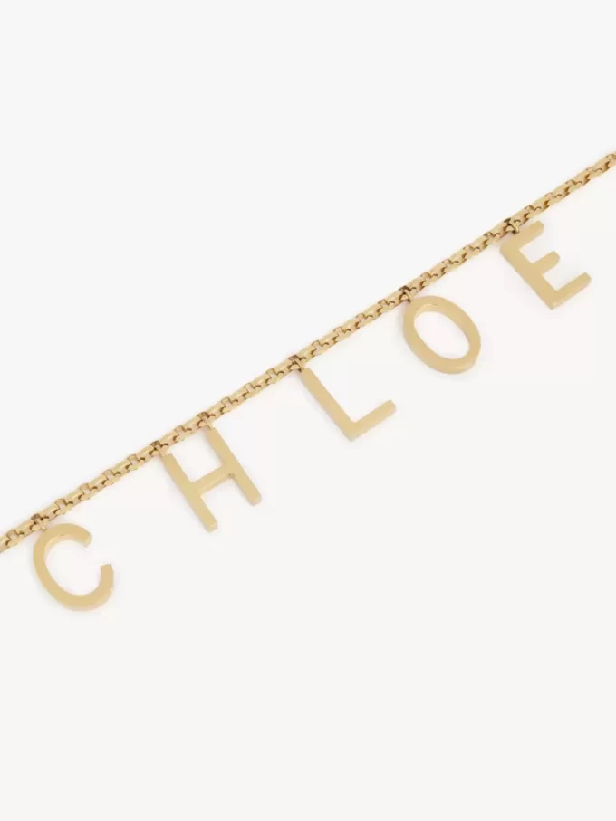 The Chloé Letters jewelry belt