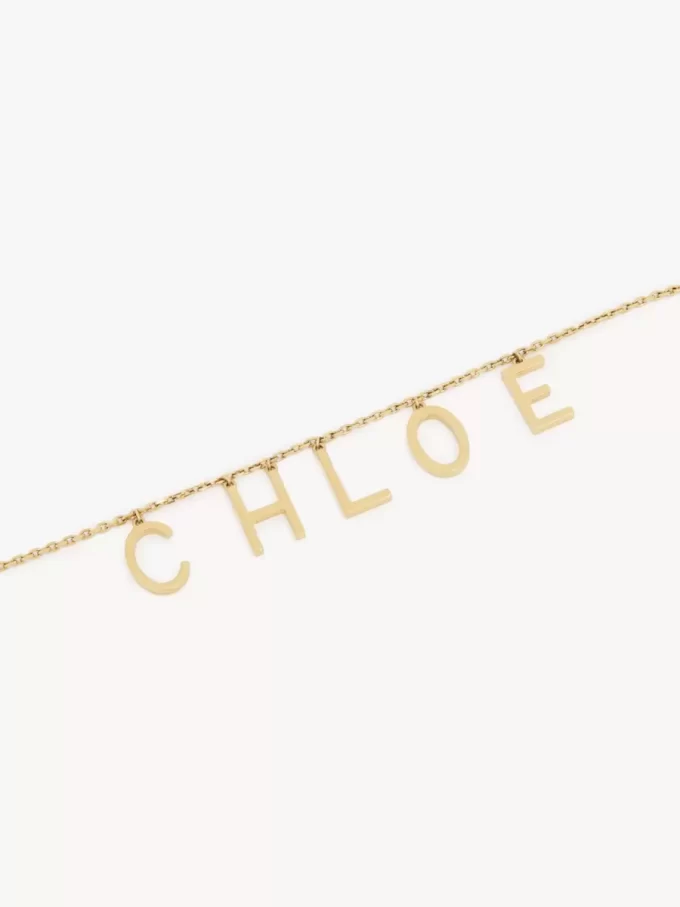 The Chloé Letters necklace