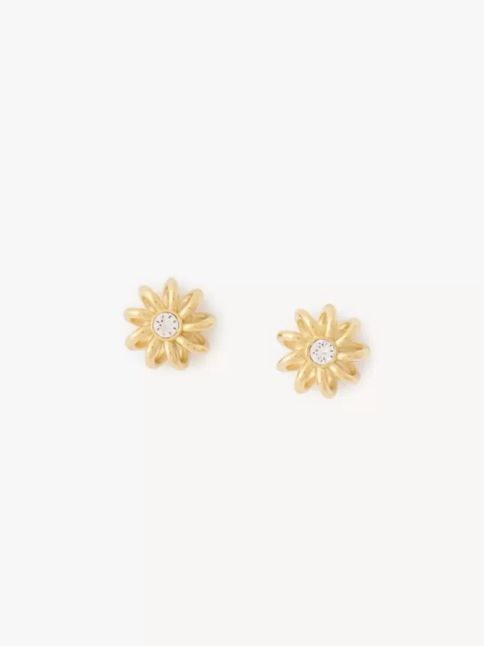 The Chloé Mechanical Flowers earrings