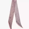 The Chloé Paisley bandeau scarf in silk charmeuse