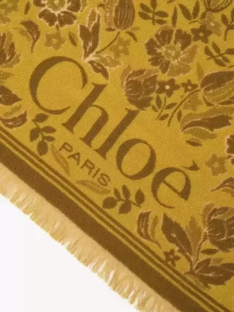 The Chloé Plage beach towel in cotton toweling