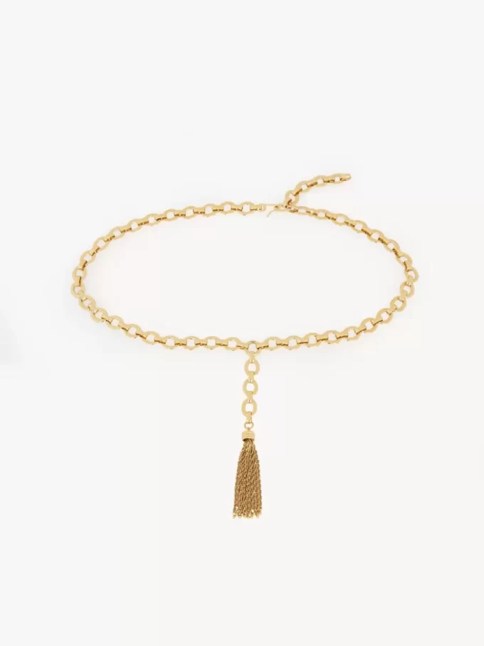 The Chloé Pompoms belt