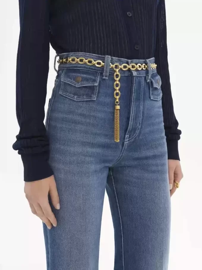 The Chloé Pompoms belt