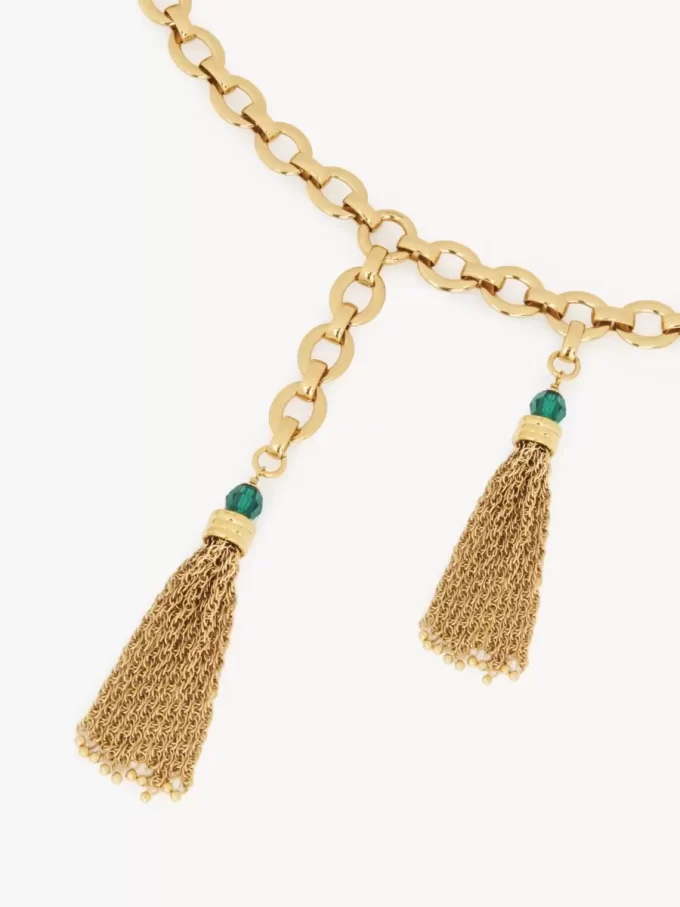 The Chloé Pompoms belt