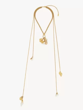 The Chloé Shells scarf necklace