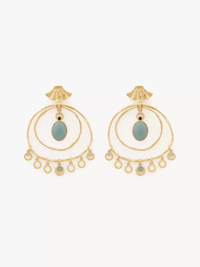 The Chloé Sunflower earrings