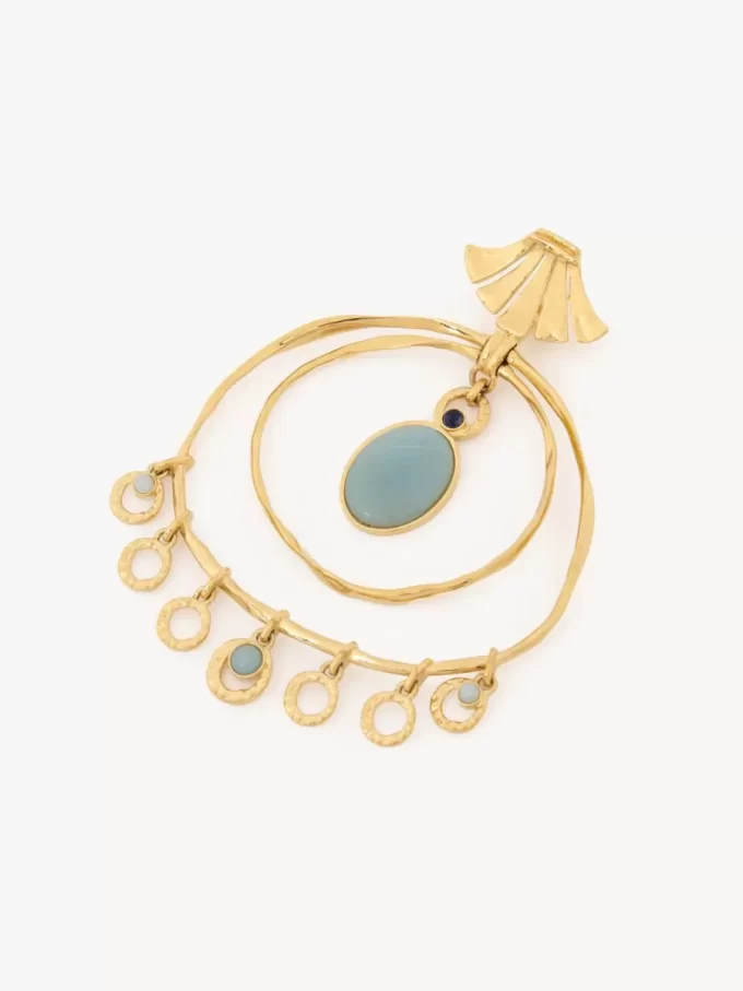 The Chloé Sunflower earrings