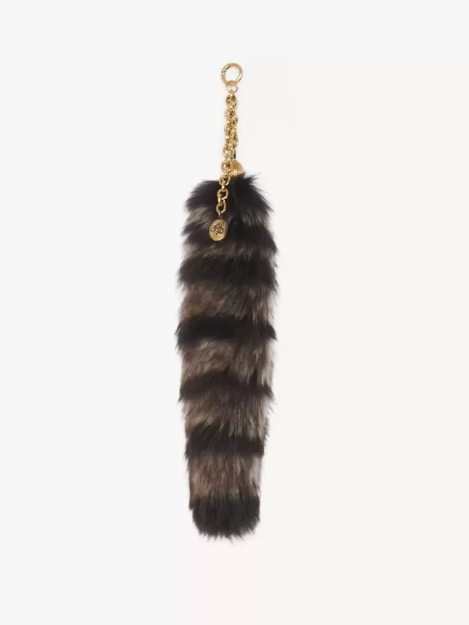 The Treasure Tails charm in shearling