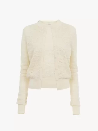 Twin set in cotton-silk knit